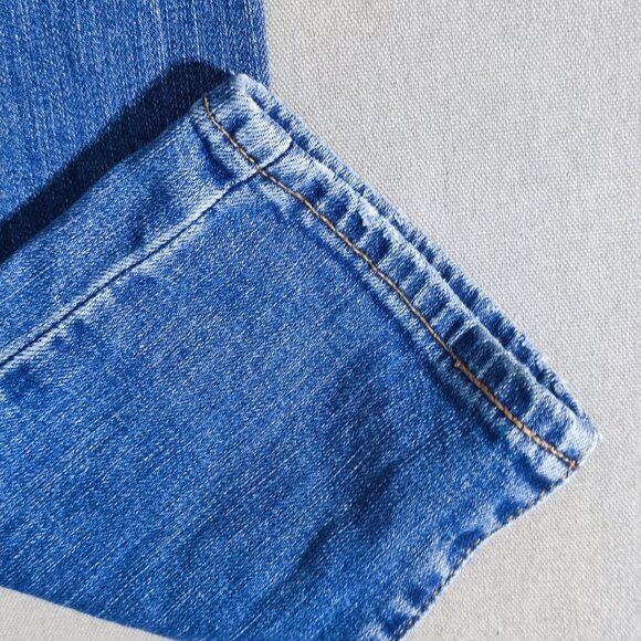 Levis 711 jeans women's W28/L32(29) medium washed denim blue skinny straight - Picture 11 of 16